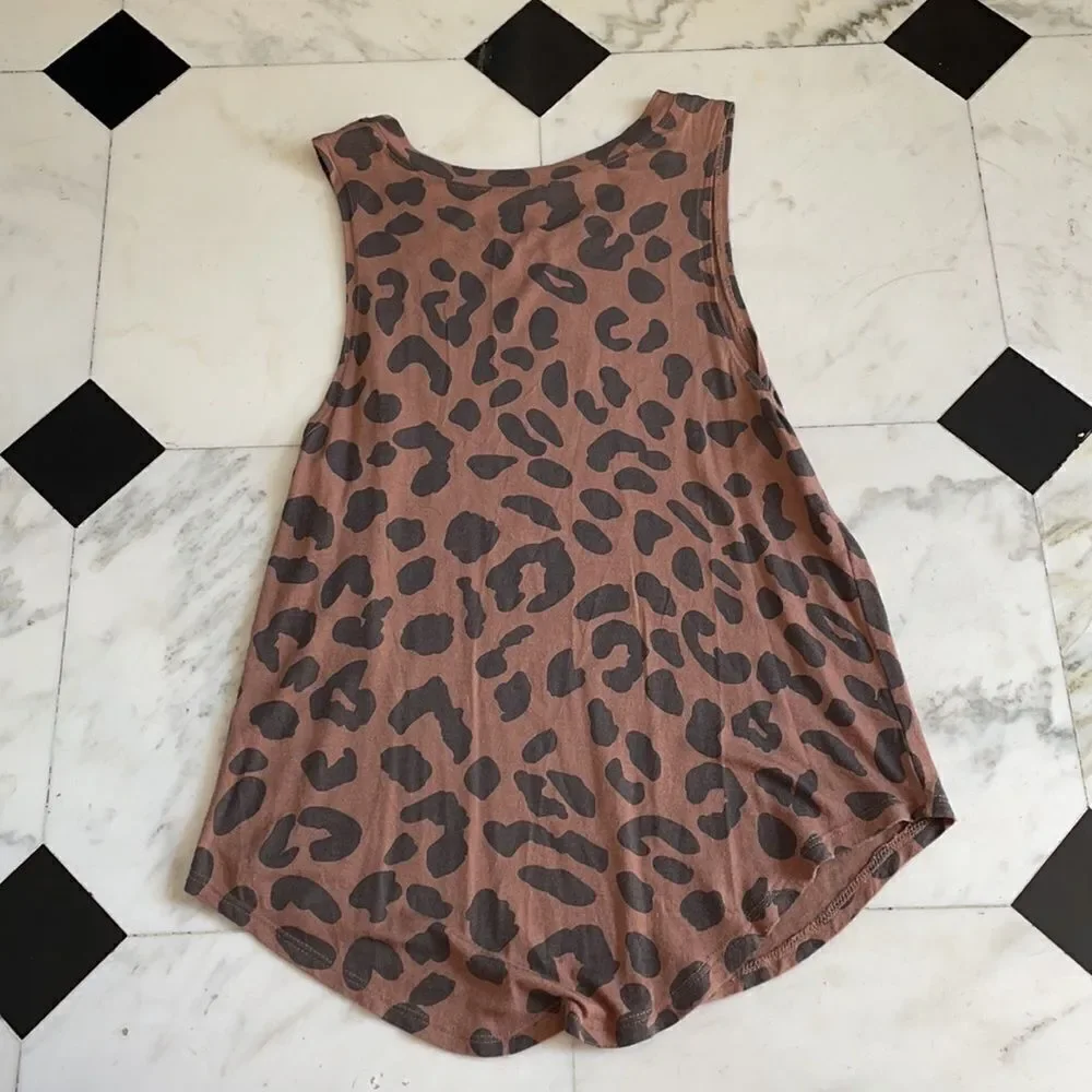 Grayson/Threads Cheetah Tank Top - Picture 4 of 4